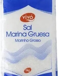 Vivo sal marina de atlantico gruesa