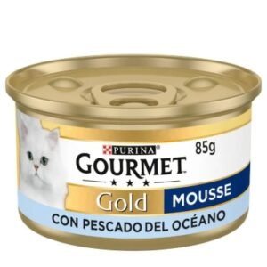 Gourmet Gold mousse con pescado del oceano GR 85