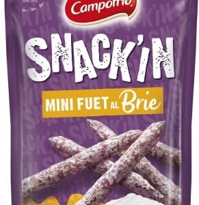 Campofrío mini stick fuet brie 50g