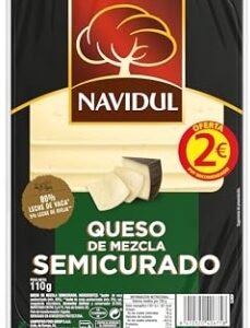 Navidul queso semicurado lonchas 110g