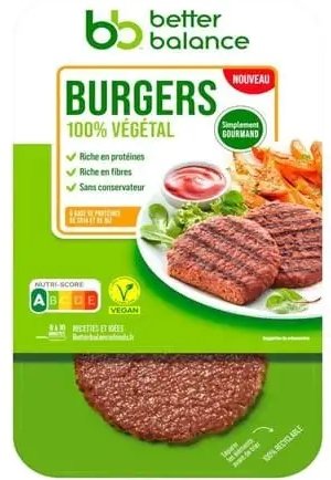 Better balance burger 200g