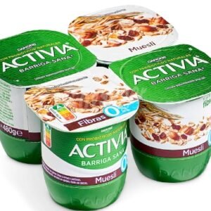ACTIVIA 0% MUESLI 115G X4
