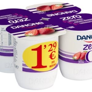 DANONE DESNATADOS FRESA 120GX4