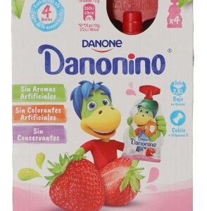 DANONINO POUCH FRESA X4