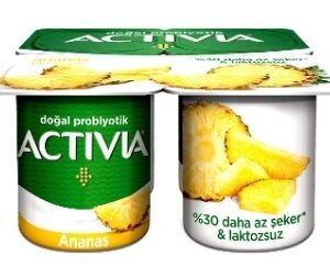 ACTIVIA 0% CON PIÑA  120 X4