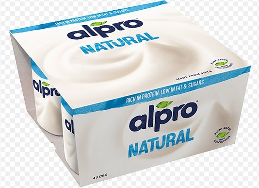 ALPRO NATURAL 125G X4