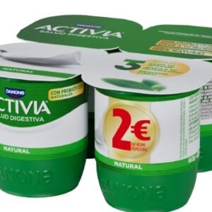 ACTIVIA NATURAL 120G X4