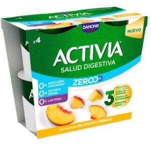 ACTIVIA TRIPLE 0 MELOCOTON X4