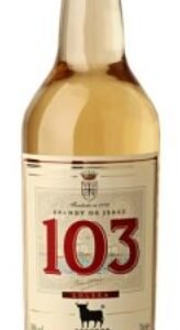 103 Botella de brandy Black Label 70 cl