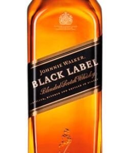 Johnnie Walker Botella de whisky escocés Black Label 70Cl Alc. 40% Vol.