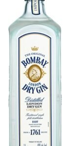 Bombay Botella de ginebra original de 1 L