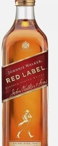 Johnnie Walker Botella de whisky escocés Red Label 1L Alc. 40% Vol.