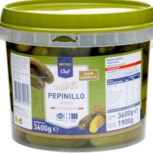 METRO CHEF pepinillos agridulce cubo 1900gne (3800 g)