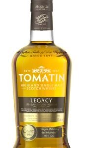 Tomatin Botella de whisky escocés Legacy 70Cl Alc. 43% Vol.
