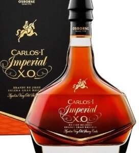 Carlos I Botella de brandy imperial 70 cl