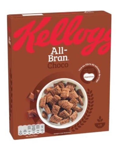 Cereales kellogg's All-Bran choco 375gr