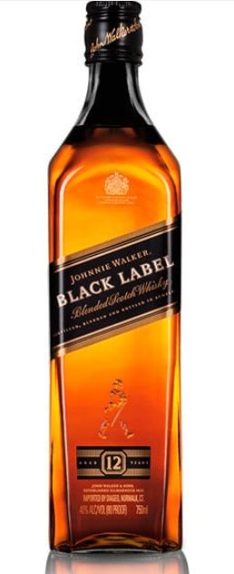 Johnnie Walker Botella de Whisky Escocés Doble Negro 70Cl Alc. 40% Vol.