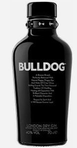 Bulldog Botella de ginebra 70 cl