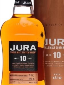 Jura 10 Botella de whisky Origin Malt Journey 70Cl Alc. 40% Vol.