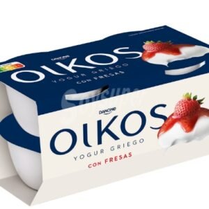 yogurt danone oikos con fresa pack 4
