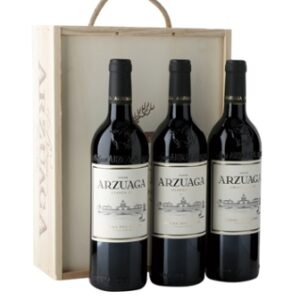 Arzuaga Vino Tinto Crianza Caja Madera Botella 75 Cl Contiene 3 Unidades (2,25 L)