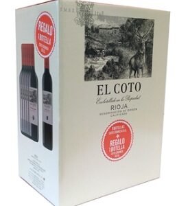 El Coto Vino Tinto Crianza Caja 5 Botellas Botella 75 Cl + 50 Cl (Total 4250 Ml)