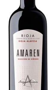 Amaren Selección de vinos tintos. Viñedos, botella de 75 cl