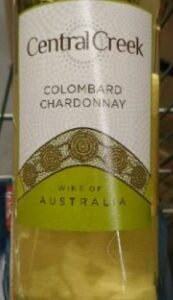 Central Creek Vino Blanco Colombard Chardonnay Botella 75Cl