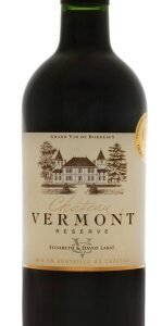 Chateau Vermont Botella de vino tinto Château Vermont 75 cl