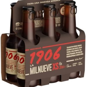 1906 Cerveza XS lager 20cl 24 botellas