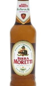 Birra Moretti Cerveza italiana 33cl 24 botellas