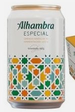 Alhambra cerveza lager singular 33cl 24 latas