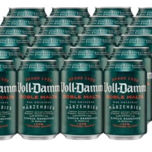 Voll-Damm cerveza 33cl 24 latas