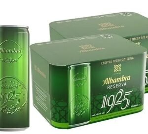 Alhambra reserva 1925 cerveza 33cl 24 latas