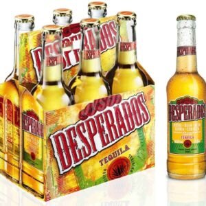 Desperados Cerveza con tequilla 33cl 6 botellas