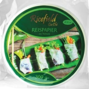 Ricefield papel de arroz 300 g 22 cm diametro