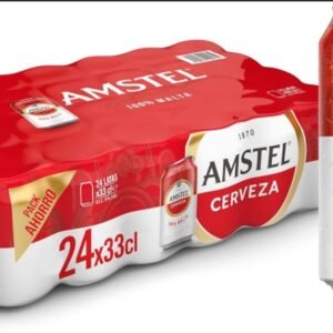 Amstel cerveza 33cl 24 latas