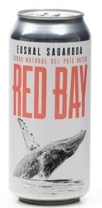 Red Bay Saizar Sidra Natural con D.O. Lata de 44 Cl