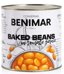 Benimar alubias con tomate 1550g