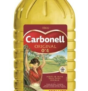 Carbonell Aceite de oliva profesional. Bidón de 0,4 litros y 5 litros.