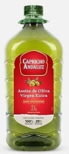 Capricho Andaluz Aceite de Oliva Virgen Extra Bidón de 5L