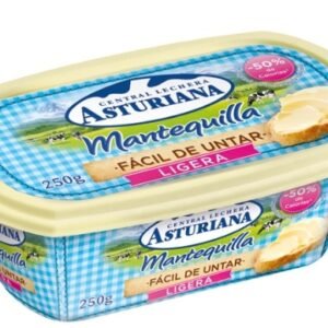 Mantequilla asturiana ligera tarrina
