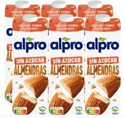 ALPRO NO SUGAR ALMENDRAS 1L x6
