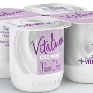 VITALINEA CREMOSO NATURE SUGARED 120G 4x6