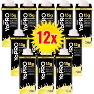 YOPRO UHT VANILLA 250ML 1x12