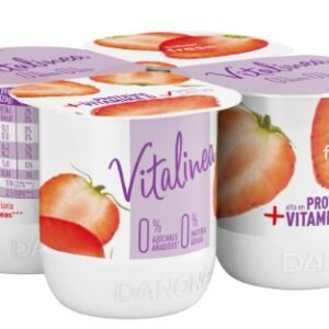 VITALINEA SABOR FRESA 120G 4x6