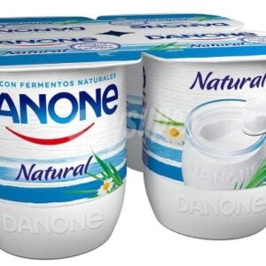 DANONE YOGHOURT NATURE 120G 4x6
