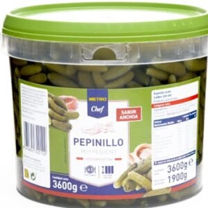 METRO Chef pepinillo sabor anchoa cubo 1900gr