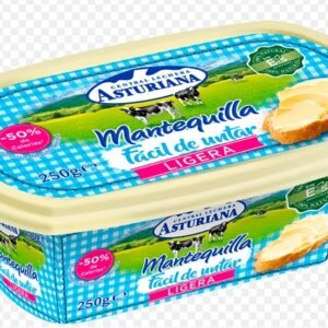 Central Lechera Asturiana Mantequilla ligera fácil de untar 250 g