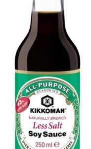 KIKKOMAN SOY SAUCE WITH LESS SALT